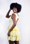 Vestido Dwz Curto Babado
