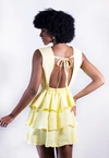 Vestido Dwz Curto Babado