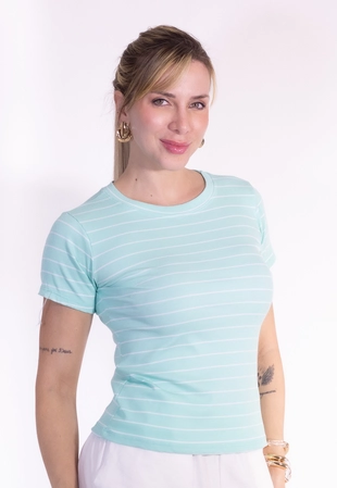 Blusa Dwz Ribana Listrada