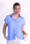 Camisa Dwz Sem Manga em Crepe