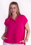 Camisa Dwz Sem Manga em Crepe