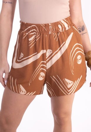 Short Dwz Curto Estampado