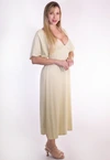 Vestido Dwz Mid com Lastex