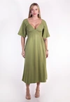 Vestido Dwz Mid com Lastex