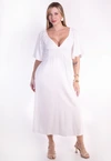 Vestido Dwz Mid com Lastex