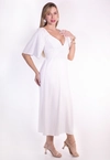 Vestido Dwz Mid com Lastex