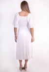 Vestido Dwz Mid com Lastex