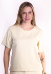 Blusa Dwz Manga Curta Gola Redonda