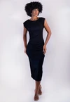 Vestido Dwz Longo Assimetrico