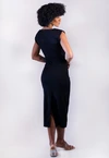Vestido Dwz Longo Assimetrico