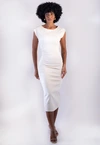 Vestido Dwz Longo Assimetrico