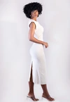 Vestido Dwz Longo Assimetrico
