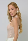 Cropped Dwz Tricot Gola Alta