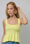 Blusa Dwz Tricot Peplum