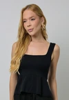 Blusa Dwz Tricot Peplum