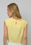 Blusa Dwz Manga Curta com Ziper