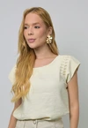 Blusa Dwz Lisa Detalhe Franzido