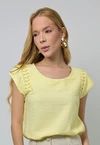 Blusa Dwz Lisa Detalhe Franzido