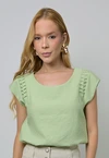 Blusa Dwz Lisa Detalhe Franzido