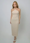 Vestido Dwz Mid em Malha com Bojo
