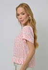 Blusa Dwz em Crepe Gola e Barra Grossa