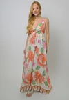 Vestido Dwz Longo com Bojo e Elastico