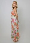 Vestido Dwz Longo com Bojo e Elastico