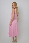 Vestido Dwz Mid Liso com Faixa