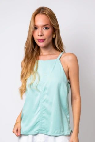 Regata Dwz Lisa com Costura Frontal