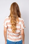 Blusa Dwz Listrada Manga Dobrada