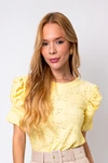 Blusa Dwz Laise Manga Princesa