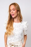 Blusa Dwz Laise Manga Princesa