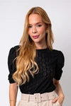 Blusa Dwz Laise Manga Princesa