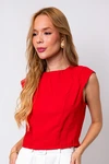 Blusa Dwz Meia Manga com Costura Frontal