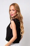 Blusa Dwz Meia Manga com Costura Frontal