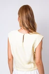 Blusa Dwz Meia Manga com Costura Frontal