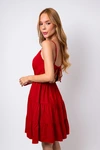 Vestido Dwz Curto Babado