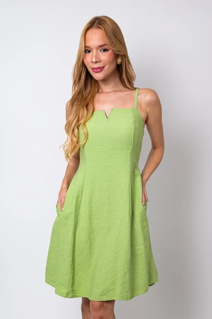 Vestido Dwz Curto V no Busto