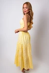 Vestido Dwz Laise Bordada com Amarracao