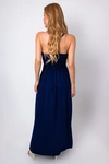 Vestido Dwz Longo com Detalhe em Renda