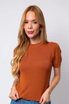 Blusa Dwz Tricot Manga Curta