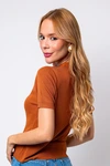 Blusa Dwz Tricot Manga Curta