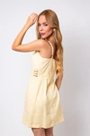 Vestido Dwz Curto de Alca Detalhe Vazado