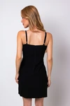 Vestido Dwz Curto de Alca Detalhe Vazado