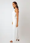 Macacao Dwz  Pantalona com Costura Frontal