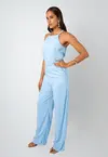 Macacao Dwz  Pantalona com Costura Frontal