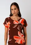 Blusa Dwz Manga Curta