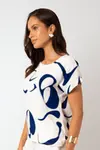 Blusa Dwz Manga Curta