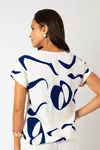 Blusa Dwz Manga Curta