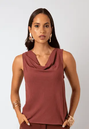 BLUSA DWZ DEGAGE DE LINHO